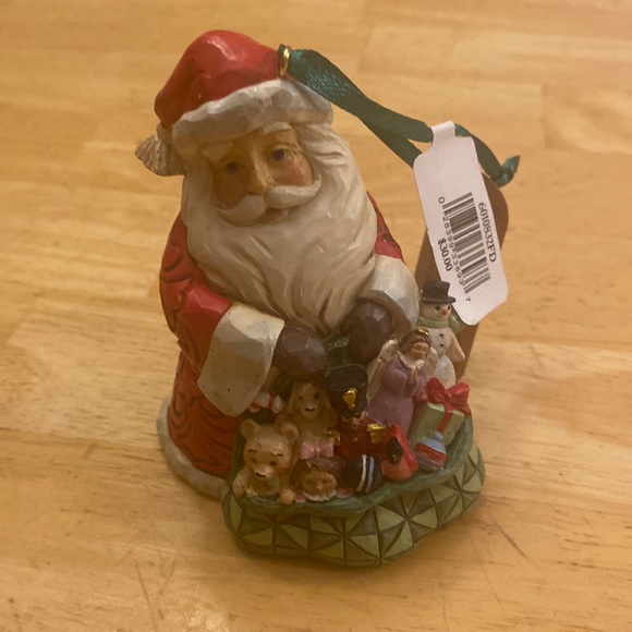 Jim Shore Holiday Nwt Jim Shore Santa Ornament Limited Edition